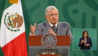 Andrés Manuel López Obrador, presidente de México, en Palacio Nacional&nbsp;