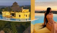 Mansión en la que Kylie Jenner y Kendall Jenner pasan sus vacaciones en México