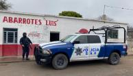 Elementos policiacos de Tamaulipas.