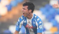 "Chucky" Lozano sigue encendido con el Napoli.