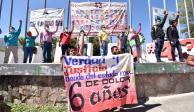 Apenas el 26 de enero, estudiantes de la Normal Rural de Ayotzinapa, conmemoraron los 76 meses de la desaparición forzada de los 43