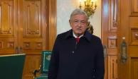 El Presidente Andrés Manuel López Obrador envió un mensaje en video.