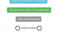 La plataforma para registro no cargó o se mantuvo en actualización, ayer.