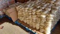 El Ejército Mexicano asegura 648 kilogramos de metanfetamina en Baja California