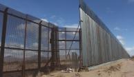 Trabajos del muro fronterizo con Estados Unidos se mantienen detenidos.
