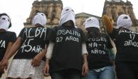 Activistas protestan en la ciudad de Oaxaca, en abril de 2016.