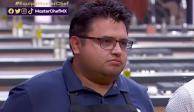Erubiel lloró tras un fuerte regaño del Chef Joserra en MasterChef México