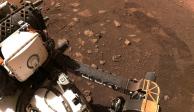 El Perseverance de la NASA emprendió su primer recorrido a través de la superficie del planeta Marte.