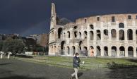 Italia anunció la ampliación de 3 a 10  las zonas de confinamiento por presencia de nuevas variantes; en la imagen, Roma, ayer.