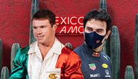 "Canelo" Álvarez y Checo Pérez, dos de los máximos exponentes mexicanos en el deporte, el primero en el box y el segundo en el automovilismo.
