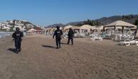 Las autoridades recuerdan que no está permitida la entrada con bebidas y alimentos en las principales playas de Acapulco y Zihuatanejo.