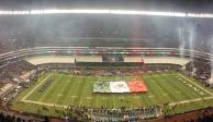 El Estadio Azteca previo a un partido de la NFL en México.