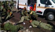El accidente en la autopista Puebla-Orizaba dejó 20 militares lesionados.