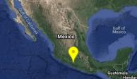 El sismo se registró al suroeste en Ciudad Altamirano, Guerrero, al rededor de las 20:19 horas.