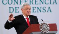 El presidente de México, Andrés Manuel López Obrador, el 8 de abril de 2021.