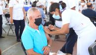 El gobernador Héctor Astudillo Flores confirmó que en Acapulco concluyó sin contratiempos, la primera dosis para todos los mayores de 60 años.