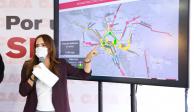Con el plan de infraestructura vial de la candidata a la gubernatura de Nuevo León, Clara Luz Flores, se pretende reducir los tiempos de traslado