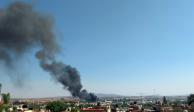 La tarde de este miércoles 21 de abril se registró un incendio en Tepatitlán, Jalisco.
