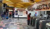Metro CDMX: Protestan tras caída de vagones de la Línea 12