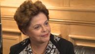 Dilma Rousseff está de visita en México esta semana.