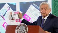 El pasado 7 de mayo, el presidente Andrés Manuel López Obrador mostró en su conferencia matutina la tarjeta entregado por Adrian de la Garza, candidato al gobierno de NL.
