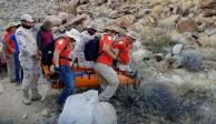 INM rescata a migrante abandonado en zona desértica
