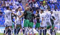Se armó la bronca en el juego entre Santos y Puebla