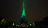 Torre Eiffel es iluminada con hidrógeno renovable.