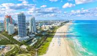 Vista de Miami, en Florida, Estados Unidos.