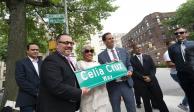 Celia Cruz ya tiene su propia calle en Nueva York