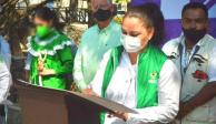 Elo Cárdenas,&nbsp;candidata a diputada local por el Distrito V de Querétaro del Partido Verde Ecologista de México (PVEM)