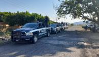 Cuatro policías estatales resultaron heridos de bala tras un enfrentamiento con civiles en el municipio de Chilchota.