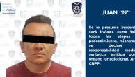 FGJ de la CDMX arresta a un hombre por la posible comisión del delito de peligro de contagio