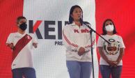 De confirmarse su ventaja en actas computadas, Keiko Fujimori podría convertirse en la primera mujer en asumir la presidencia de Perú.