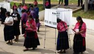 Habitantes de diferentes comunidades del municipio de Aldama, Chiapas, arribaron a la cabecera municipal para emitir su voto en la Jornada Electoral 2021, donde se decidieron presidentes municipales, diputados federales y locales.