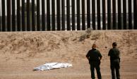 Un migrante mexicano falleció este viernes al caer del muro fronterizo; intentaba llegar a Estados Unidos.