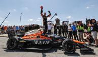¡Orgullo mexicano! Pato O'Ward triunfa en el GP de Detroit; su segunda del año