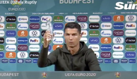 Cristiano Ronaldo, en conferencia de prensa.