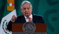 Andrés Manuel López Obrador, presidente de México, en conferencia de prensa.&nbsp;