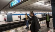 Un hombre buscó atentar contra su vida al interior de la estación Bellas Artes en la Línea 2 del Metro de la CDMX.