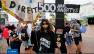 Brasil supera 500 mil muertes por COVID, ciudadanos salen a manifestarse