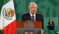 AMLO, Presidente de México, encabeza este viernes 25 de junio, desde Palacio Nacional, la mañanera.