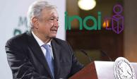 El presidente Andrés Manuel López Obrador habló en su conferencia matutina sobre desaparecer al INAI.