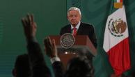 AMLO, Presidente de México, encabeza este lunes 28 de junio, desde Palacio Nacional, la mañanera.