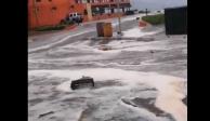 Oleaje por huracán Enrique deja afectaciones en Colima