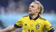 Emil Forsberg será una pieza clave para Suecia en su partido ante Ucrania