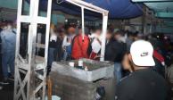 Cerca de 400 jóvenes fueron dispersados en dos fiestas en Ecatepec, Estado de México.
