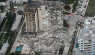 El colapso del edificio en Miami se originó la semana pasada.