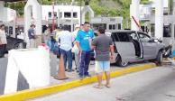 Los lesionados fueron trasladados a un hospital para su atención médica.