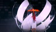 Naomi Osaka fue la encargada de prender el fuego en los Juegos Olímpicos de Tokio 2021